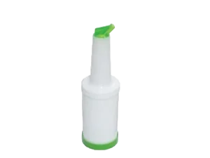 Juice Bottle For Bar 1 Liter Round Container 1/48***10400