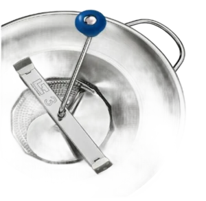 Professional Moulin 31 Cm Stainless Steel Blue Dot Moulin***13115131