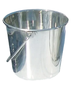 Stainless Steel Bucket 5 Liters (Diameter 23 Cm)***42005