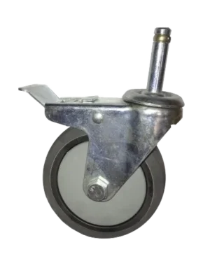 4" Wheel With Brake For Plastic Cart***600072