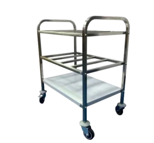 Spice Cart For 24 1/6 Pans (Suitable For All Heights) Including Bottom Shelf