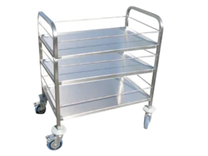 Stainless Steel Cart, 3 Levels, Shelf 100/58, Height 90 Cm***81192E200