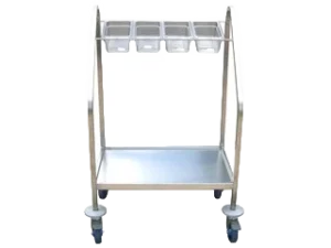 Cart And Trays For 4 1/4 Pans (Suitable For All Heights)***82081