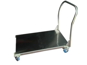 Stainless Steel Cargo Cart 50/70 + Handle 90 Cm High***82094