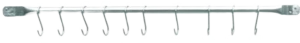 Six-Tube Hanger With Hooks 90 Cm Bm***90163