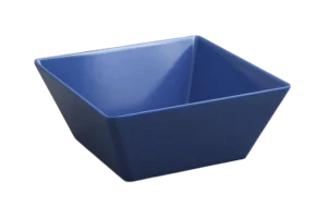Square Conical Bowl 24 Cm Blue Melamine***206510Bl