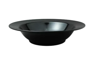Bowl + Rim 9X38 Black Melamine***207515B