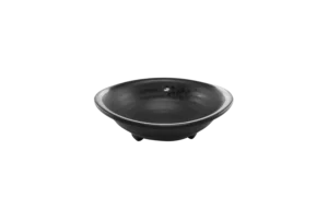 ماليزيا وعاء بأرجل 23.5x7.5 سم سكورا ميلامين أسود***210795B