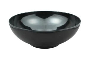 وعاء منخفض 36 ملامين أسود***214914B