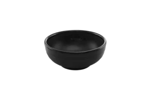 Cambodia Bowl 9.3X4 Cm Black Melamine Skura***215035B