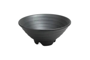 Zen Wind Conical Bowl 22.9X10 Black Melamine***217309B