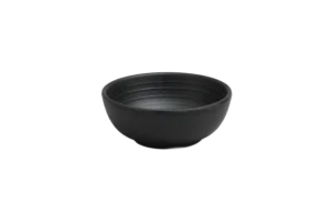 Zen Wind Bowl 10.1X3.9 Black Melamine***218004B