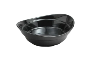 وعاء زنبق 25.2×23×8.4 ميلامين أسود ***221610B