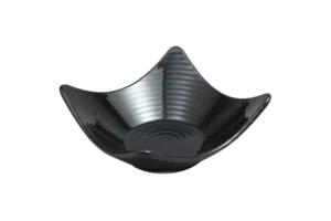 Rose Bowl 15.2X15.2X6.7 Black Melamine***221906B