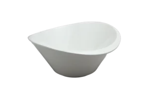 Vivian Bowl 25.5X25X11.5 White Melamine***222110