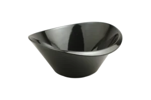 Vivian Bowl 25.5X25X11.5 Black Melamine***222110B