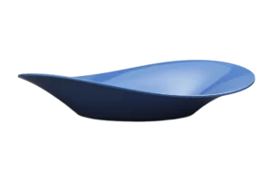 Oval Bowl Mandy 53X27X11 Blue Melamine***224521Bl