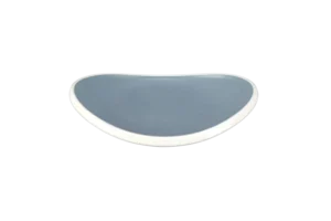 Taiji Oval Bowl 25*19 Cm Melamine Blue And White***412610Ibl