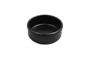Round Bowl 8 Cm Terra Cotta Black Melamine***520503B