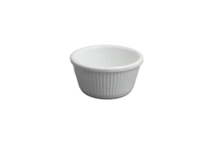 Rotaviya / Ramekin Stripes 12 Cl White Melamine - 8.5 Cm***503004