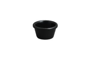 Rotaviya / Ramekin 6 Cl Black Melamine - 7 Cm***503102B