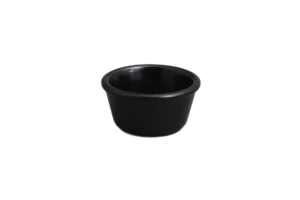 Rotaviya / Ramekin 12 Cl Black Melamine - 8.3 Cm***503104B