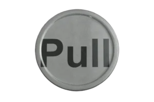 Pull Sign Pull 10 Cm Melamine***0004