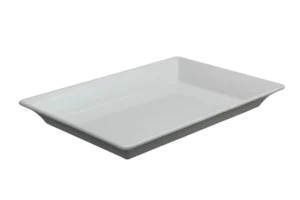 Deep Rectangular Mold 49.5X34.5 White Melamine***100220