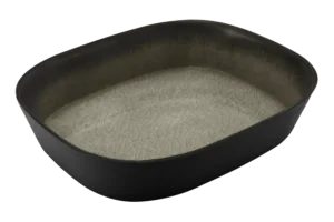 Gastronom 1/2-65 Capsule Gray/Black Melamine***116412B27