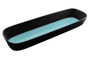 Gastronom 2/4-65 Capsule Light Blue/Black Melamine***116424B25