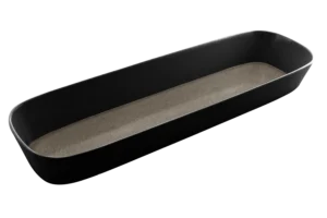 Gastronom 2/4-65 Capsule Gray/Black Melamine***116424B27