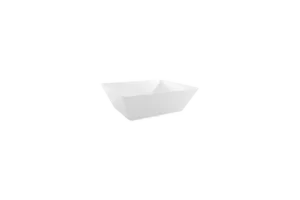 طبق تقديم مستطيل 1/1 كوب 10 سم ميلامين أبيض ***117412