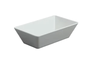 طبق تقديم مستطيل 7×15×25 ميلامين أبيض ***117510