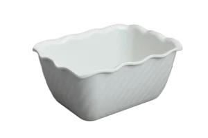 Decorated Mold 17X13X8 White Melamine***215907