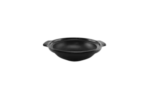 Sakai Deep Dish 24*20.8*6.1 Cm Skura Melamine Black***528995B