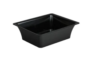 Gastronom Melamine Basket 1/2-100 Black***Ms12100B