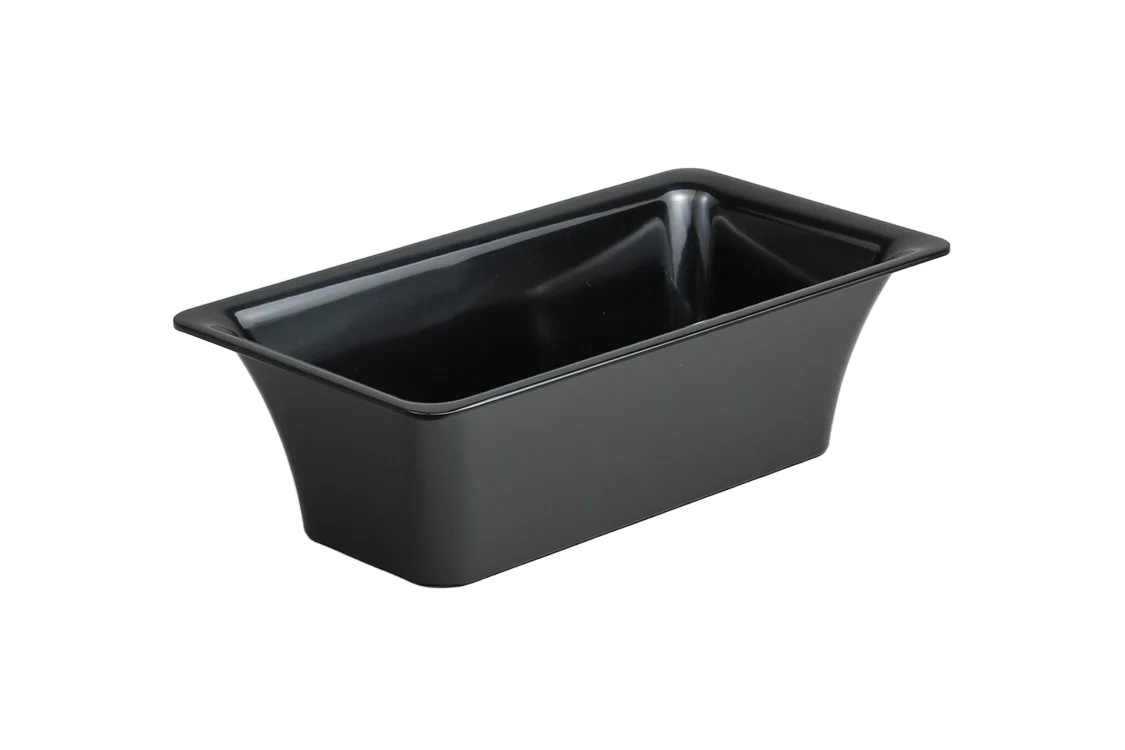 Gastronom Melamine Basket 1/3-100 Black***Ms13100B