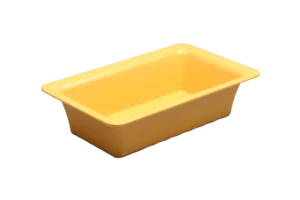 Gastronom Melamine Basket 1/4-65 Yellow***Ms14065Y