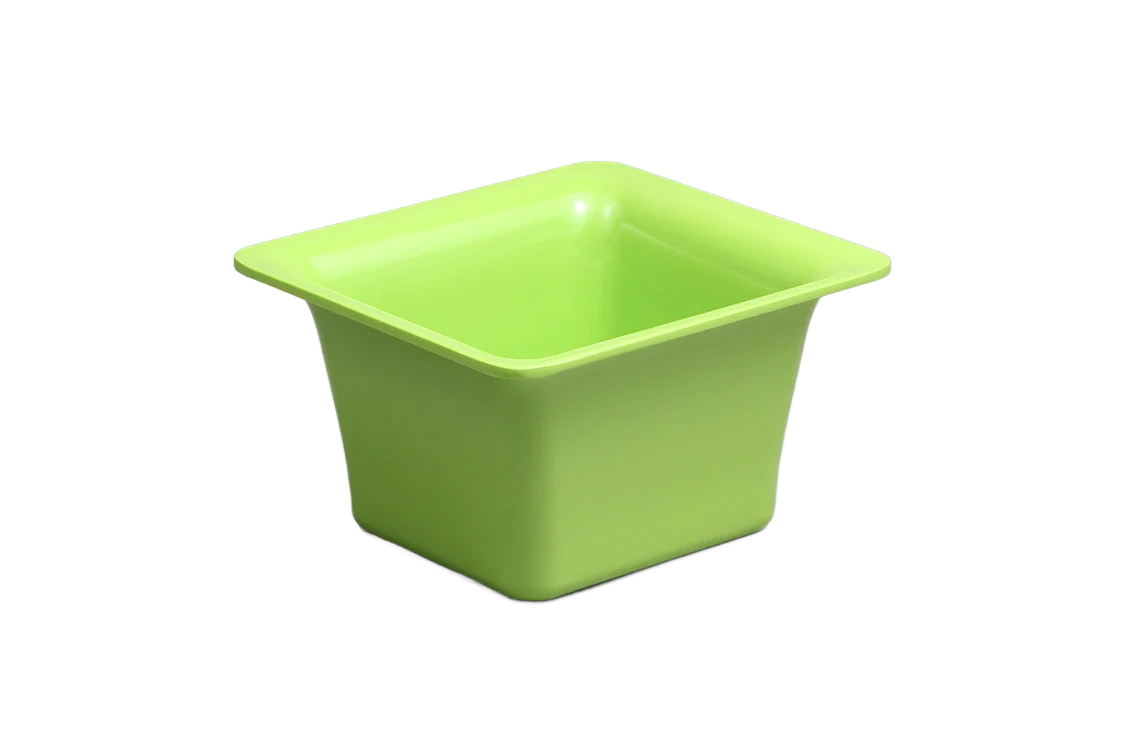 Gastronom Melamine Baskets 1/6-100 Green***Ms16100G