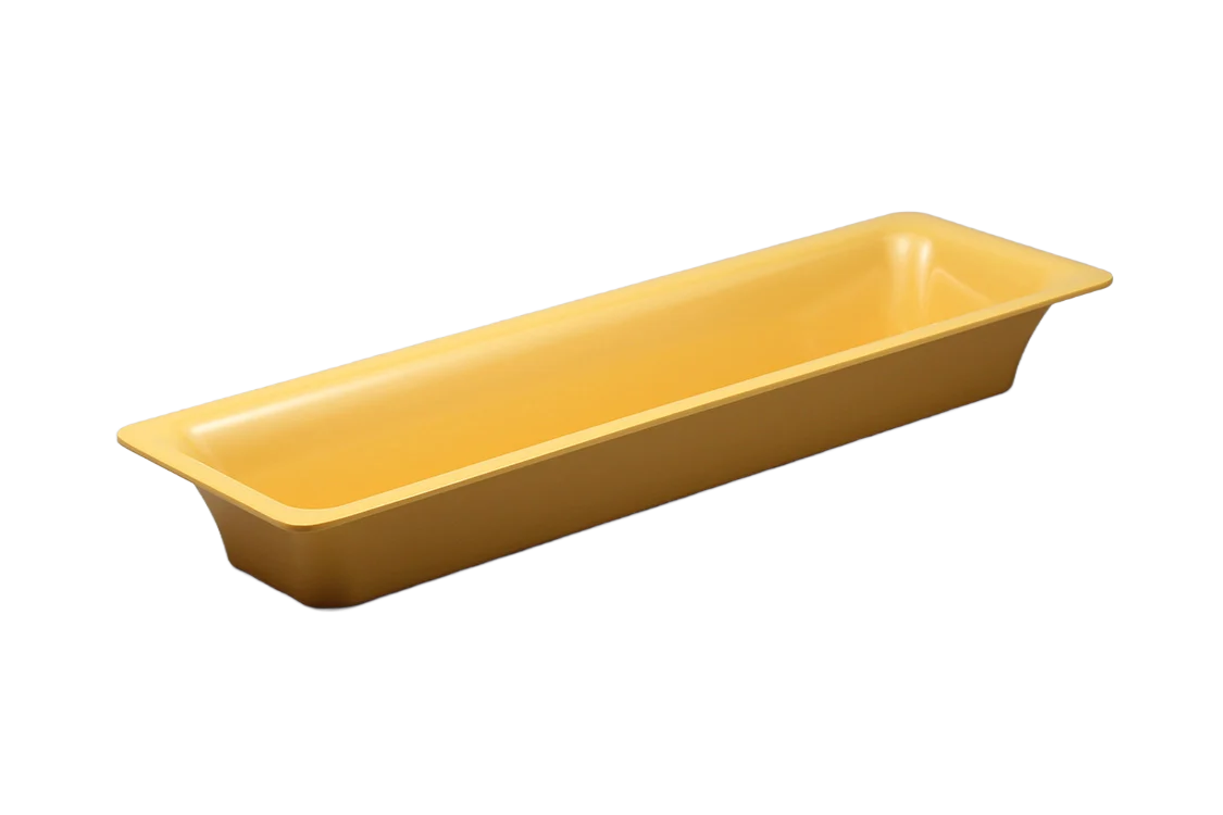 Gastronom Melamine Basket 2/4-65 Yellow***Ms24065Y