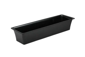 Gastronom Melamine Basket 2/4-100 Black***Ms24100B