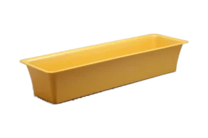 Gastronom Melamine Basket 2/4 100 Yellow***Ms24100Y