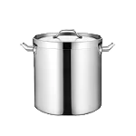 Institutional Stainless Steel Pot 20X20 Cm 6L + Lid