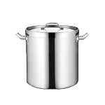 Institutional Stainless Steel Pot 40X40 Cm 50L + Lid