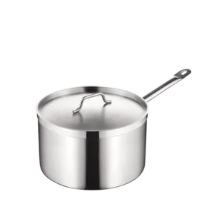 Stainless Steel Cauldron 18X7 Cm 1.8L + Lid