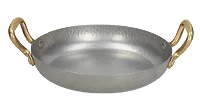 Stainless Steel Serving Pan 32X5 Cm 2 Vintage Handles