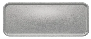 Rectangular Stainless Steel Tray 30X12X2 Cm Vintage