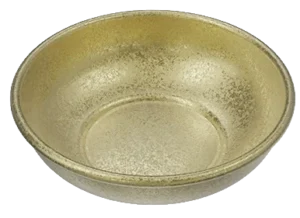 Vintage Gold Bowl 7.7X2.3 Cm