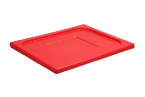 Gastronomic Plastic Lid 1/2 Red***11120002
