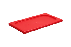 Gastronomic Plastic Lid 1/3 Red***11130002